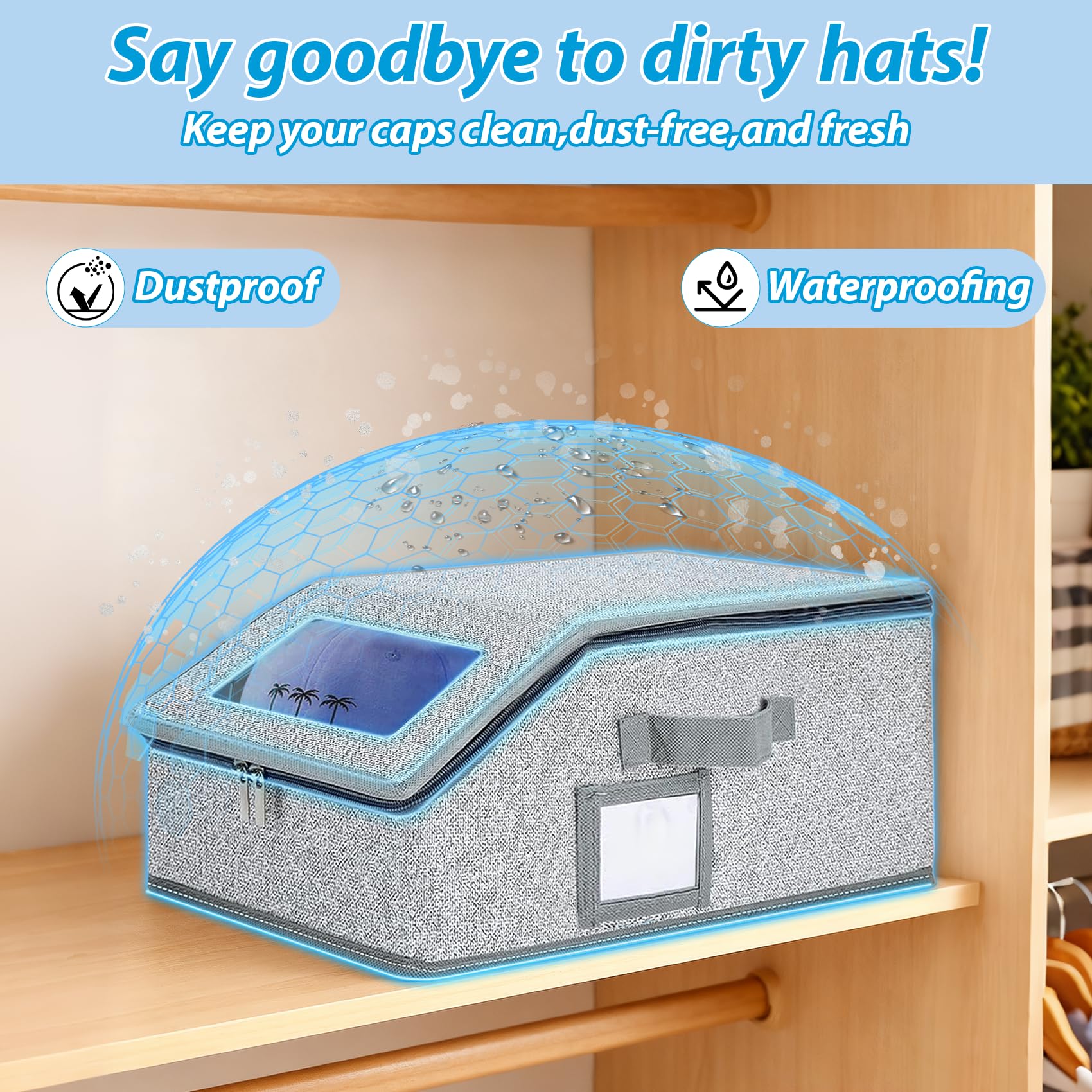 Sock Organizer Tray - Nova caixa de armazenamento com zíper