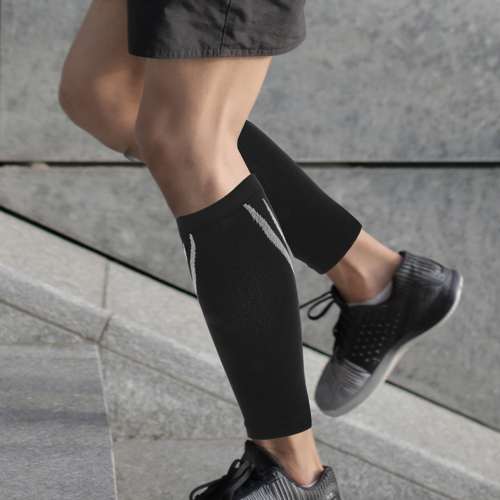 Compression Sleeve Calf - 1 par de meias de compressão