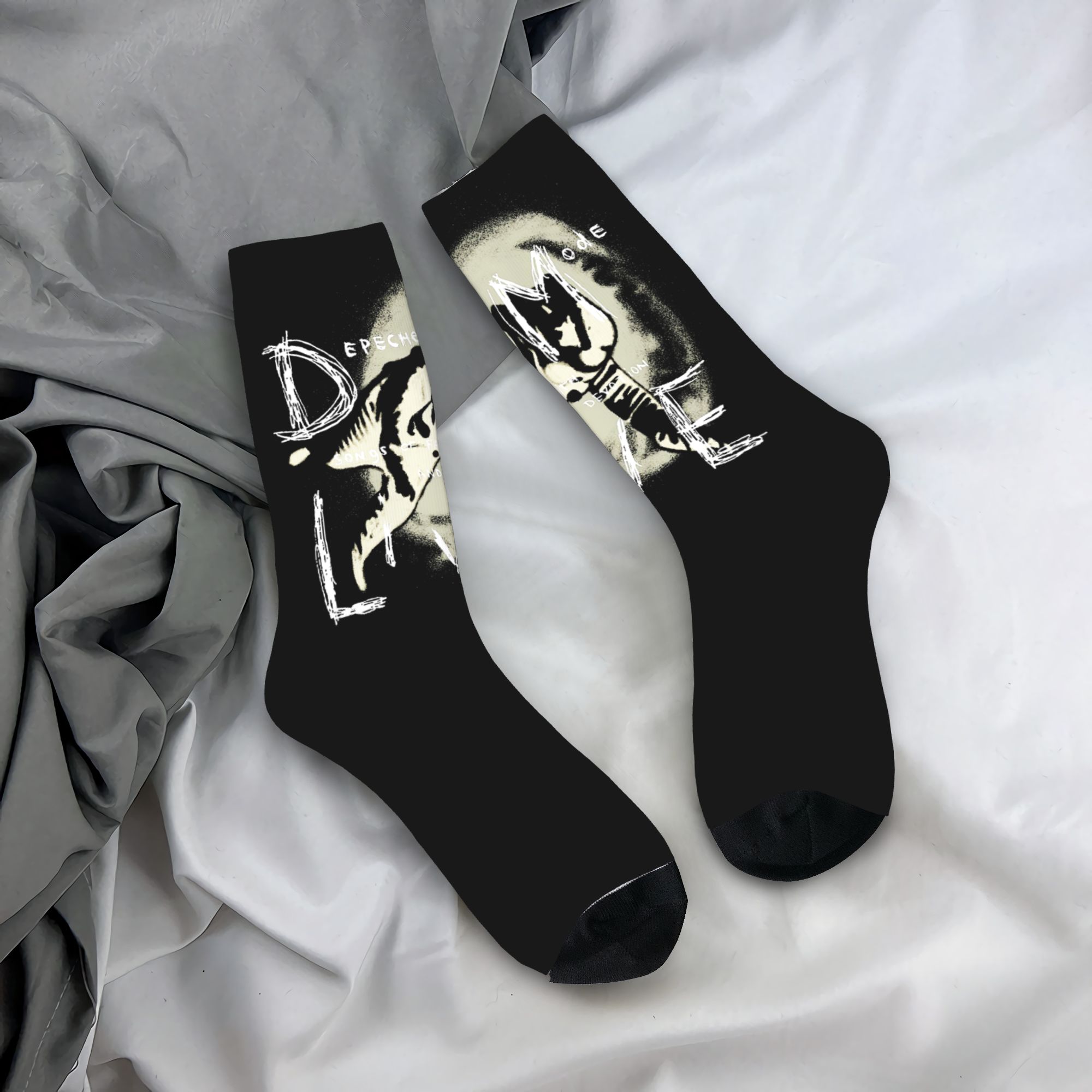 Dress Sock Men - Meias de Cano Médio Personalizadas Unissex,