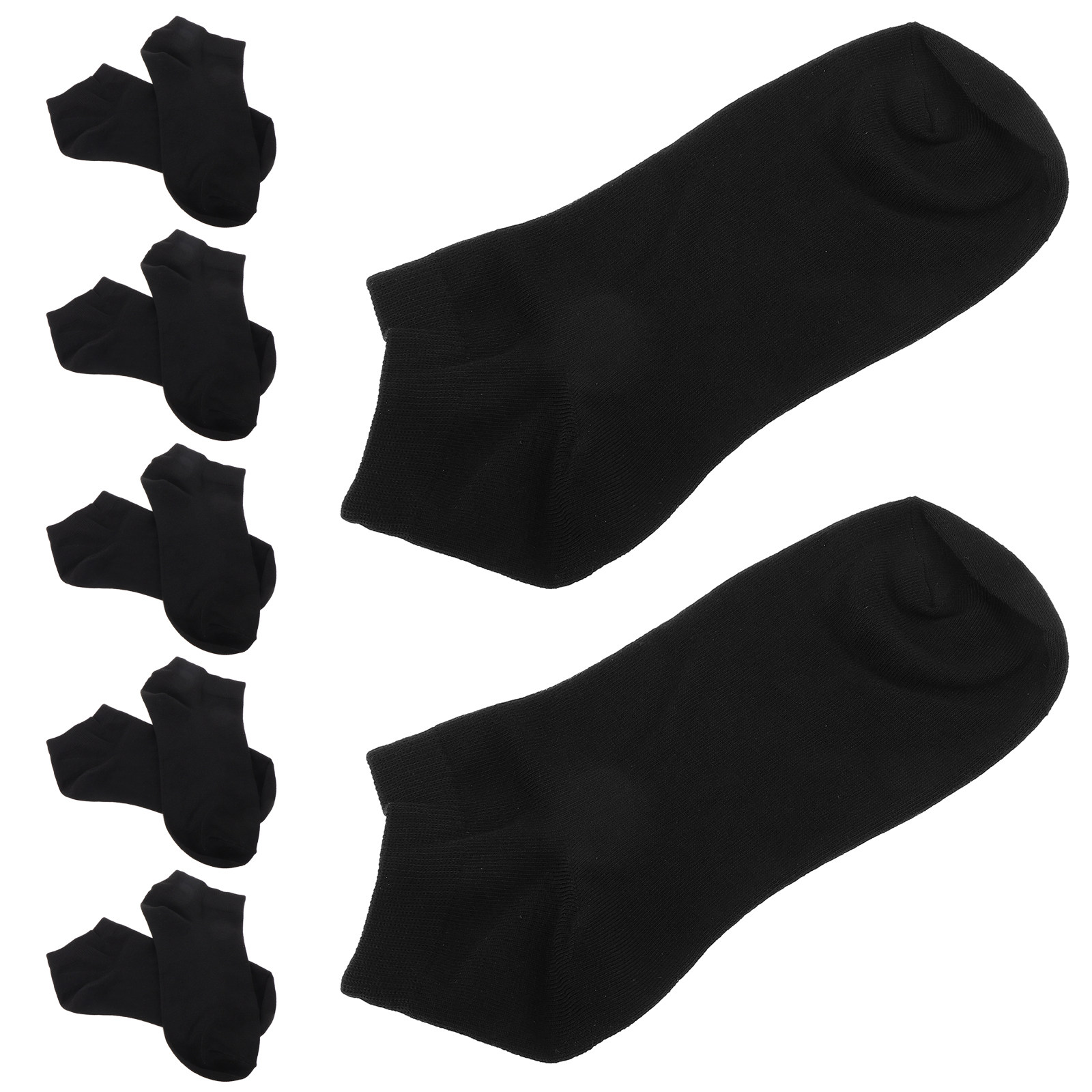 Invisibility Sock Loafer - 6 Pares de Meias Invisíveis para