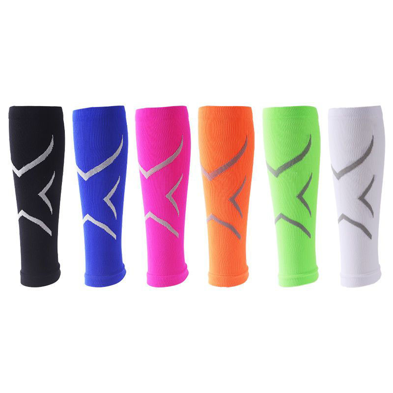 Compression Sleeve Calf - Capas de perna esportivas unissex, meias