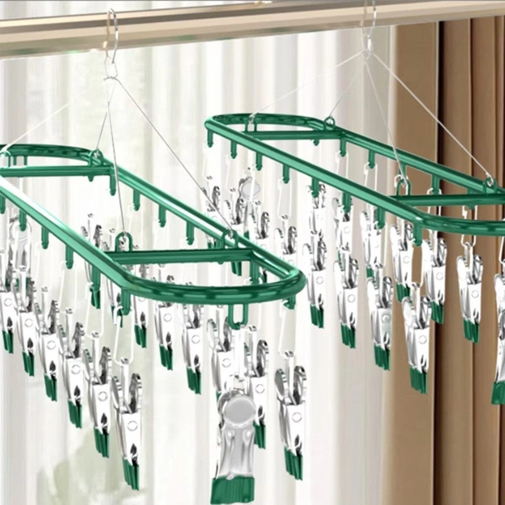 Sock Organizer Tray - Varal de Secagem de Roupas Doméstico