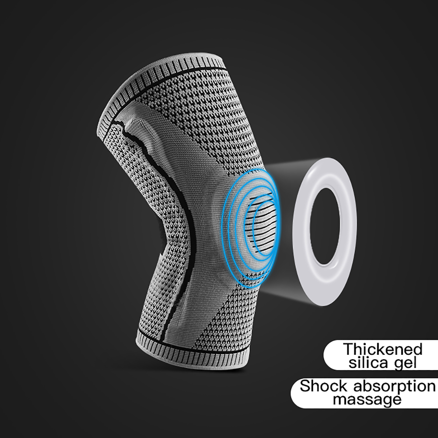 Suporte de manga de joelho de  - Compression Sleeve Calf avaliação e preço
