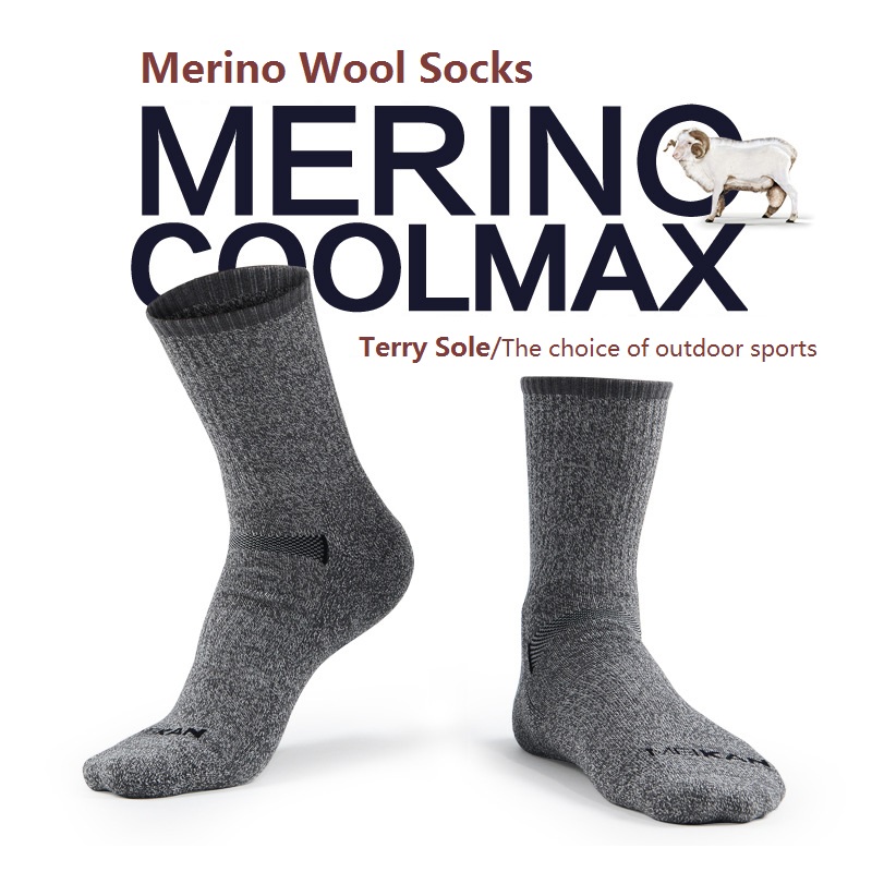 Meikan meias masculinas de lã  - Wool Hiking Sock avaliação e preço