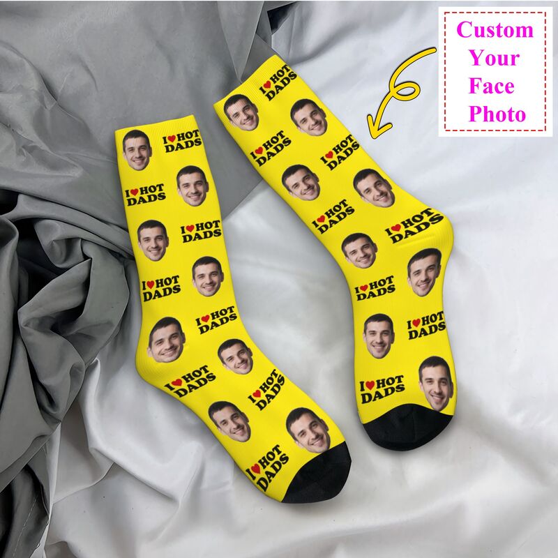 Eu amo pais quentes meias de v - Dress Sock Men avaliação e preço