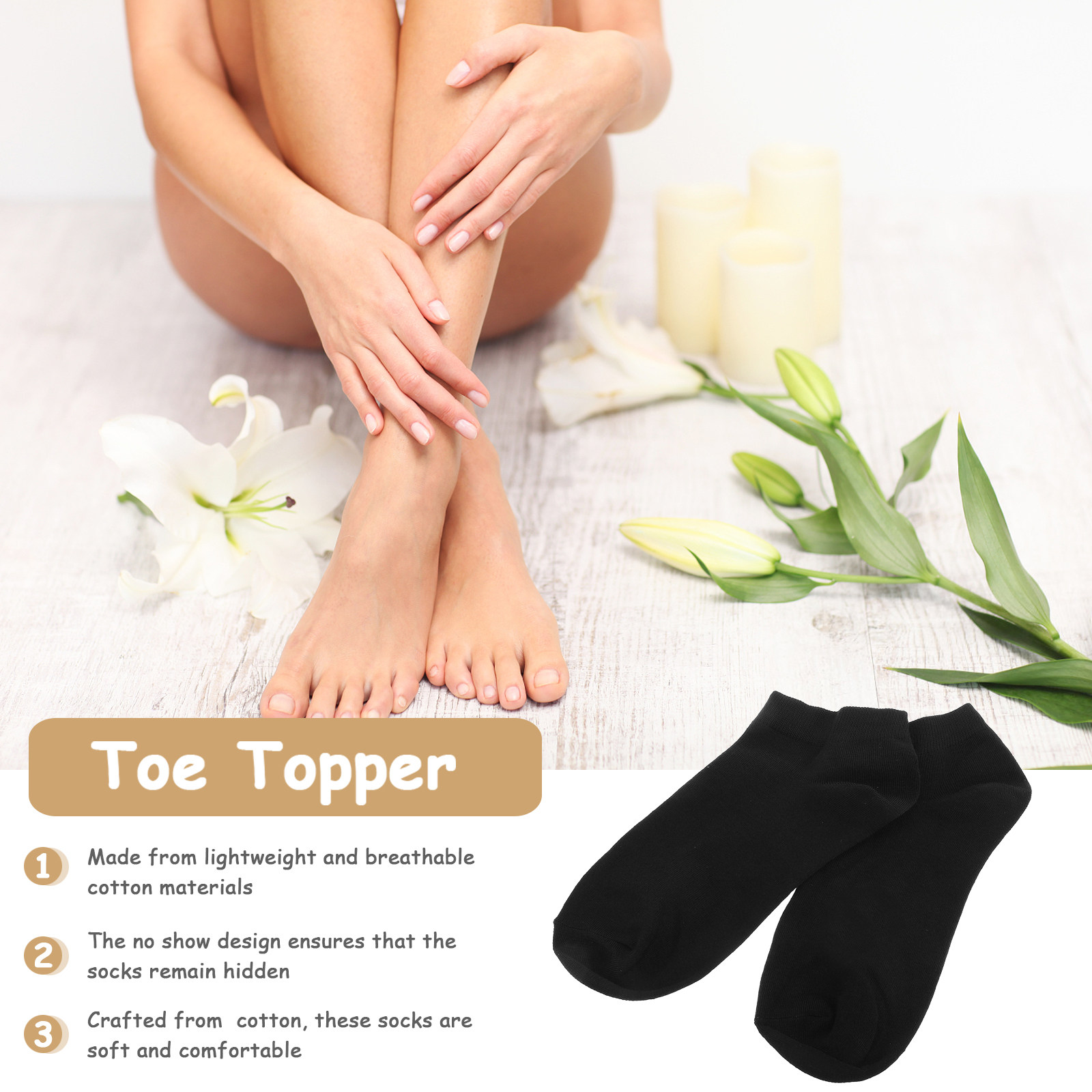 6 Pares de Meias Invisíveis pa - Invisibility Sock Loafer avaliação e preço