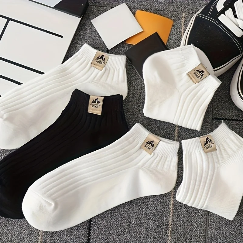 5/10 pares de meias casuais ma - No Show Sock Women avaliação e preço