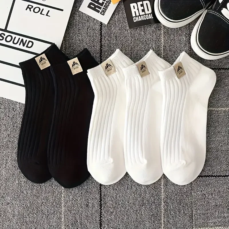 5/10 pares de meias casuais ma - No Show Sock Women avaliação e preço