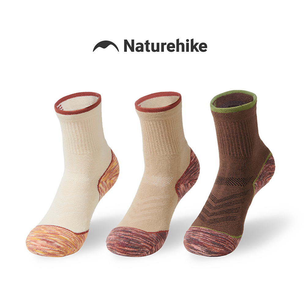 Meias Naturehike Esportivas Hi - Wool Hiking Sock avaliação e preço
