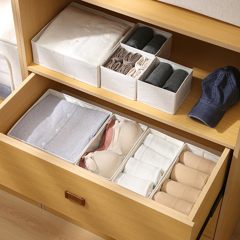 1/2pc roupa interior sutiã org - Sock Organizer Tray avaliação e preço