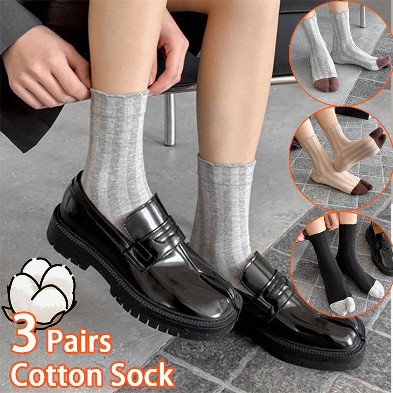 Meias Tabi de algodão com pont - Toe Sock Split avaliação e preço