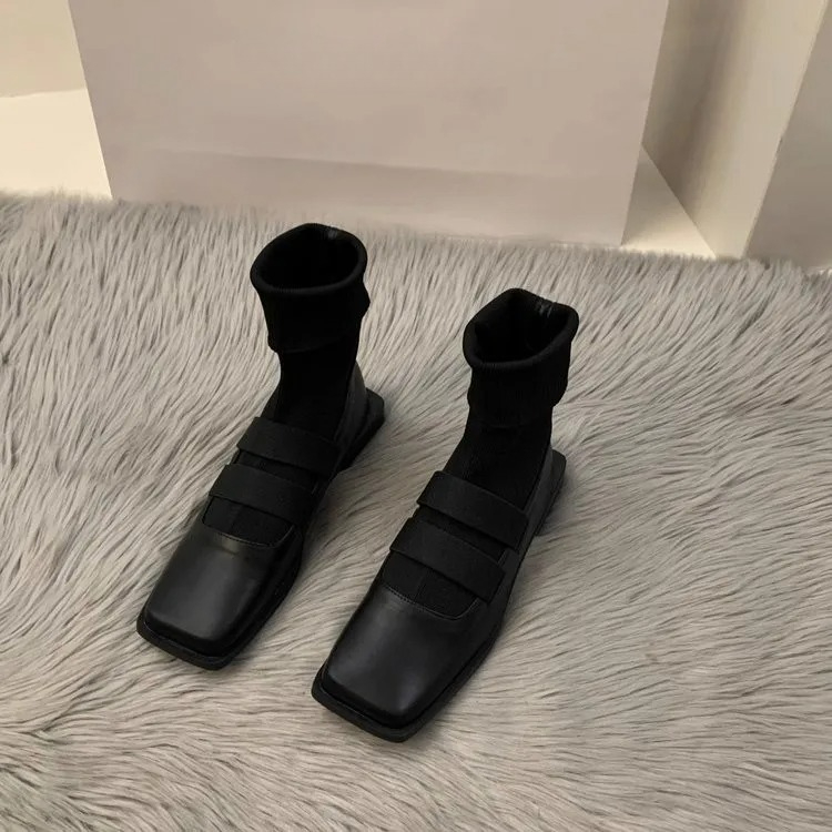 Botas femininas de malha quadr - No Show Sock Women avaliação e preço