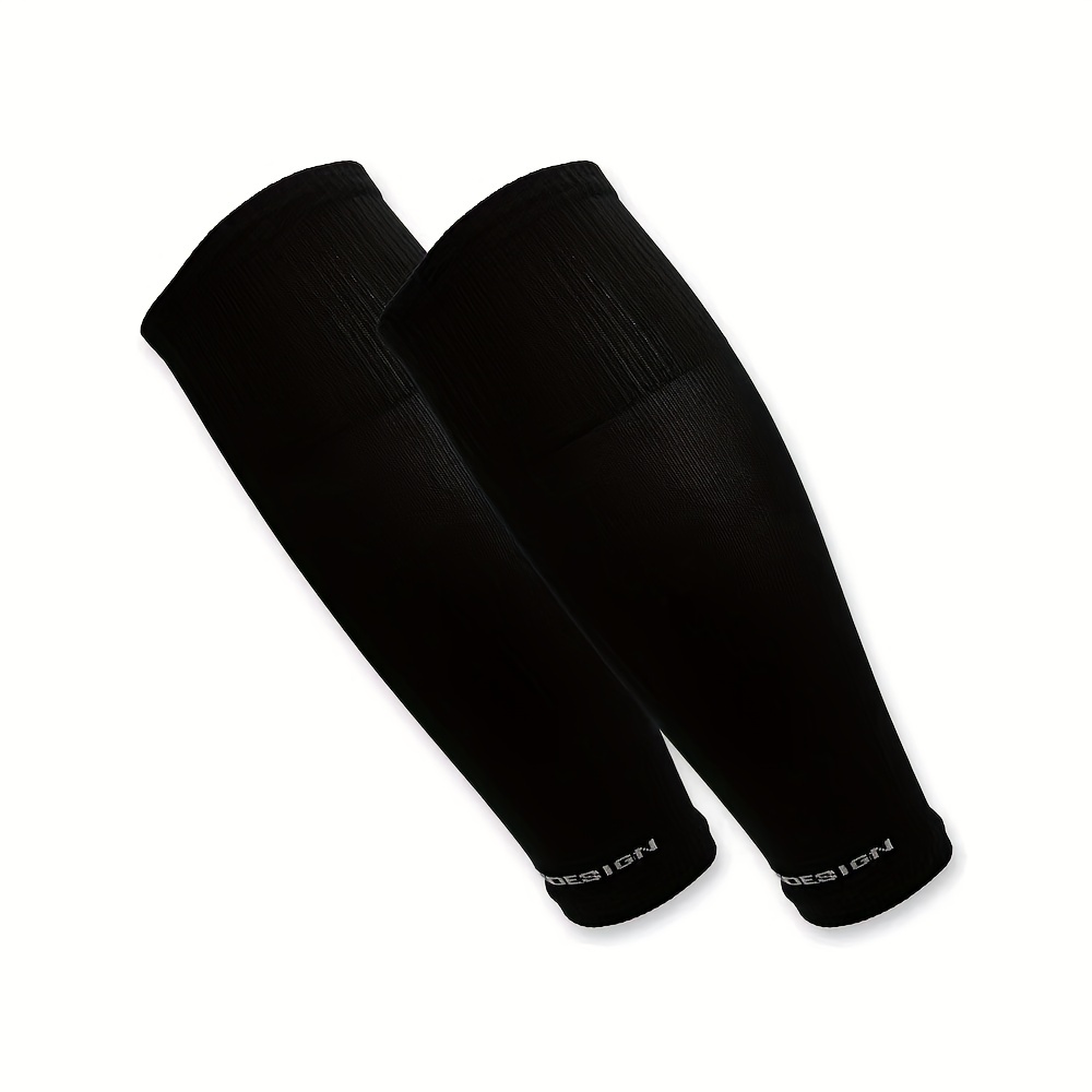 1 par de meias de futebol de c - Compression Sleeve Calf avaliação e preço