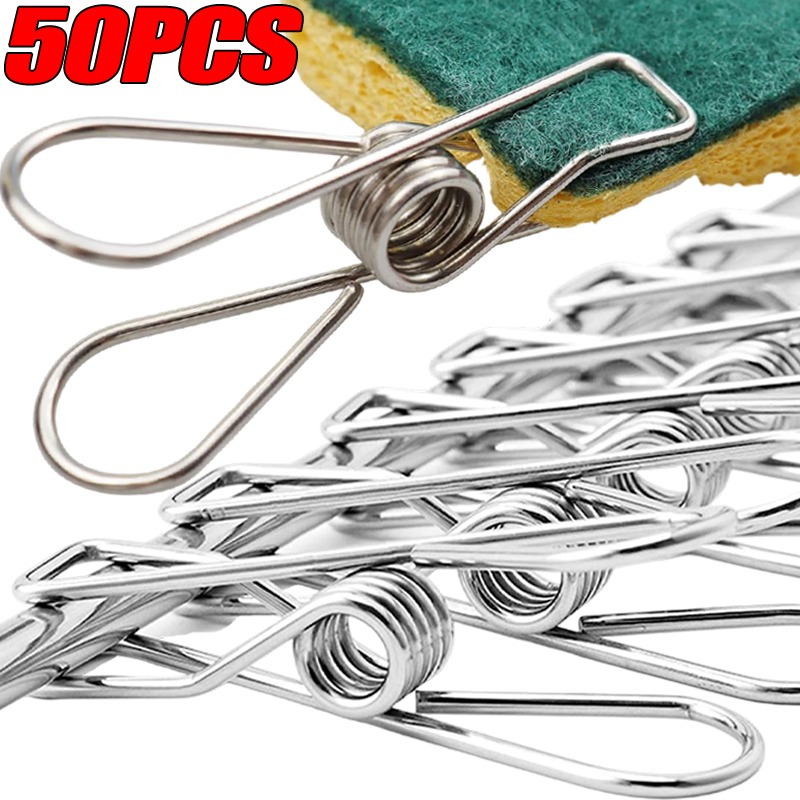 10/50 Peças Clipes de Aço Inox - Sock Organizer Tray avaliação e preço